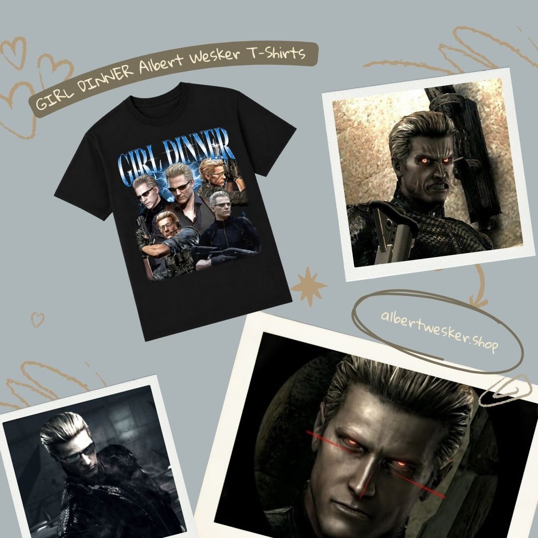 GIRL DINNER PTTT2508  Albert Wesker T-Shirts